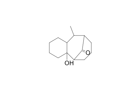 2-Hydroxy-8-methyl-tricyclo(7.3.1.0/2,7/)tridecan-13-one