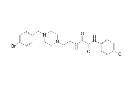 ethanediamide, N~1~-[2-[4-[(4-bromophenyl)methyl]-1-piperazinyl]ethyl]-N~2~-(4-chlorophenyl)-