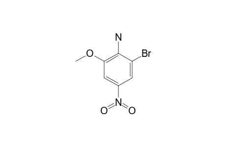 (2-bromo-6-methoxy-4-nitro-phenyl)amine
