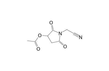 3-Acetoxy-N-cyanomethylsuccinimide