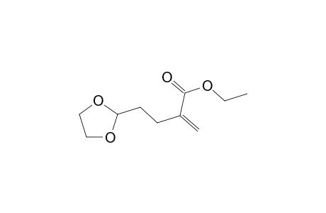 2-(3'-Ethoxycarbonylbutyl-3'-enyl)-1,3-dioxolane