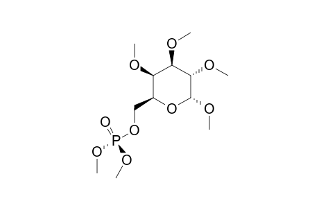 METHYL-2,3,4-TRI-O-METHYL-ALPHA-D-GALACTOPYRANOSIDE-6-(DIMETHYLPHOSPHATE)