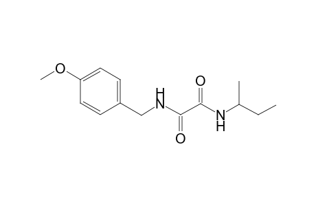 Oxamide, N-(4-methobenzyl)-N'-(1-methylpropyl)-