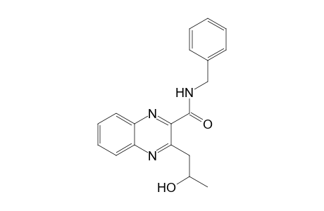 N(2)-Benzyl-3-(2-hydroxypropyl)-2-quinoxalinecarboxamide