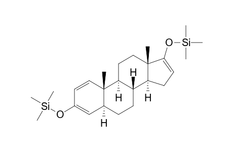 3,17-bis(trimethylsilyloxy)-5.alpha.-androsta-1,3,16-triene
