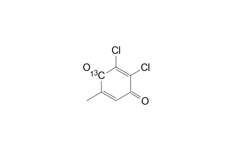 (4-C-13)-2,3-DICHLORO-5-METHYL-2,5-CYCLOHEXADIENE-1,4-DIONE