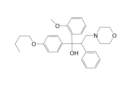 1-(4-butoxyphenyl)-1-(2-methoxyphenyl)-3-(morpholin-4-yl)-2-phenylpropan-1-ol
