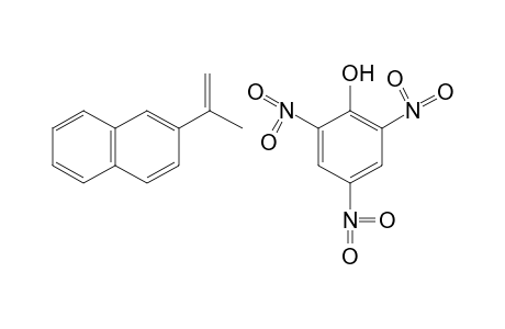 2-isopropenylnaphthalene, monopicrate