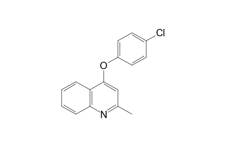 4-(p-chlorophenoxy)quinaldine
