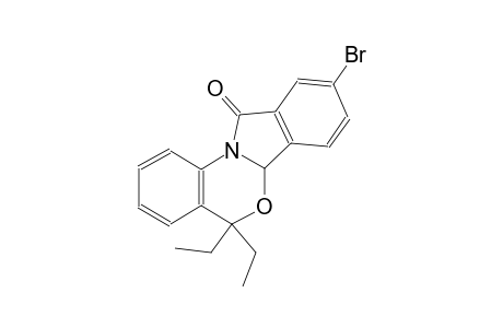 5H-isoindolo[2,1-a][3,1]benzoxazin-11(6aH)-one, 9-bromo-5,5-diethyl-