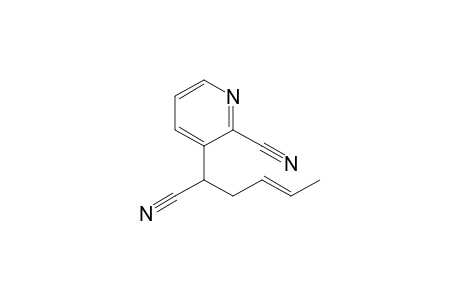 3-(1-Cyanopent-3-enyl)pyridine-2-carbonitrile