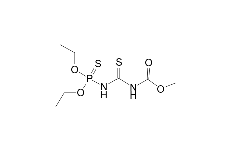Thiourea, 1-(diethoxythiophosphonato)-3-methoxycarbonyl-
