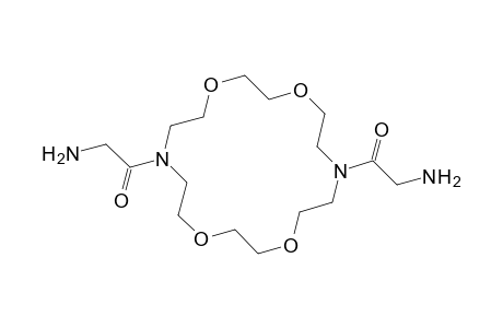 2-[16-(Aminoacetyl)-1,4,10,13-tetraoxa-7,16-diazacyclooctadecan-7-yl]-2-oxoethylamine