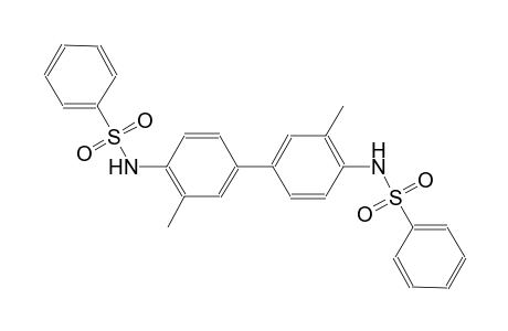 N-{3,3'-dimethyl-4'-[(phenylsulfonyl)amino][1,1'-biphenyl]-4-yl}benzenesulfonamide