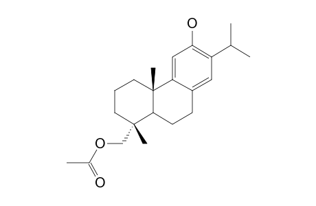 [(1R,4aS)-6-hydroxy-1,4a-dimethyl-7-propan-2-yl-2,3,4,9,10,10a-hexahydrophenanthren-1-yl]methyl acetate
