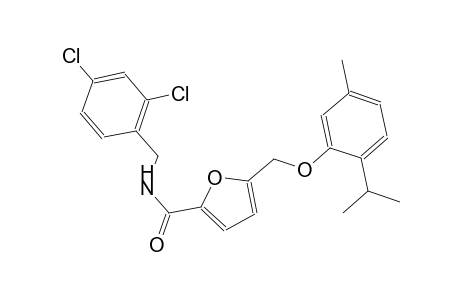 N-(2,4-dichlorobenzyl)-5-[(2-isopropyl-5-methylphenoxy)methyl]-2-furamide
