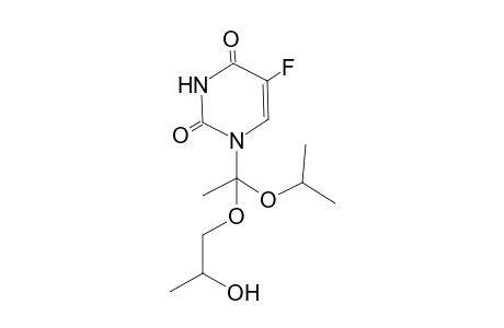 (RS)-1-{[3-(2-Hydroxypropoxy)-1-isopropoxy]ethyl}-5-fluorouracil