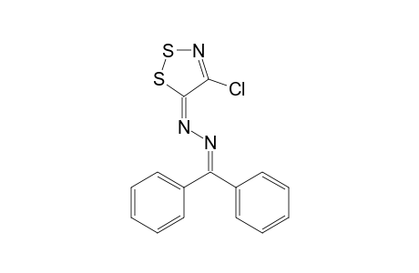 N-Benzhydrylidene-N'-(4-chloro-[1,2,3]-dithiazol-5-ylidene)hydrazine