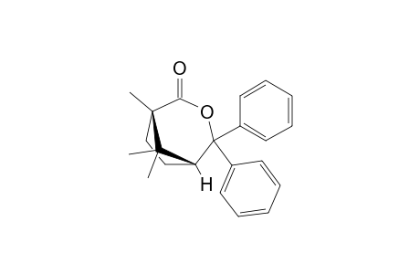 (1S,5R)-1,8,8-Trimethyl-4,4-diphenyl-3-oxabicyclo[3.2.1]octan-2-one