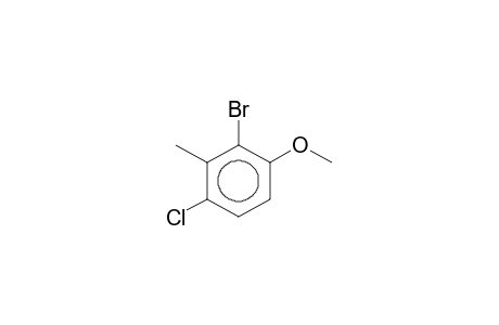 2-Bromo-4-chloro-3-methylphenyl methyl ether