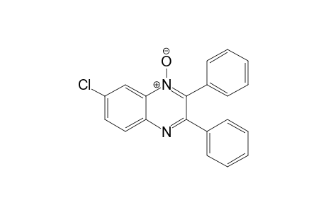 7-Chloranyl-1-oxidanidyl-2,3-diphenyl-quinoxalin-1-ium
