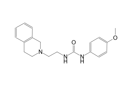 urea, N-[2-(3,4-dihydro-2(1H)-isoquinolinyl)ethyl]-N'-(4-methoxyphenyl)-
