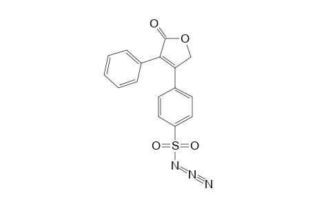 3-PHENYL-4-(4-SULFONYLAZIDOPHENYL)-2(5H)-FURANONE