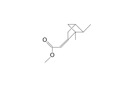 (E)-2-(Methoxycarbonyl-methylene)-1,endo-5-dimethyl-bicyclo(2.1.1)hexane