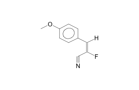 (E)-1-FLUORO-1-CYANO-2-(4-METHOXYPHENYL)ETHENE