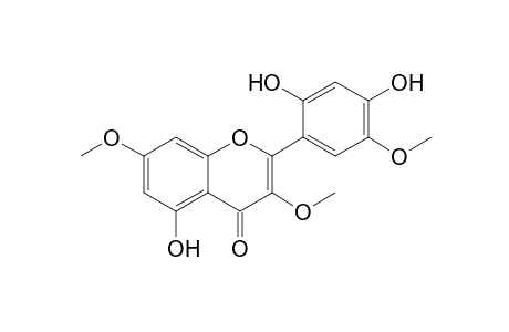 2-(2,4-dihydroxy-5-methoxy-phenyl)-5-hydroxy-3,7-dimethoxy-chromen-4-one