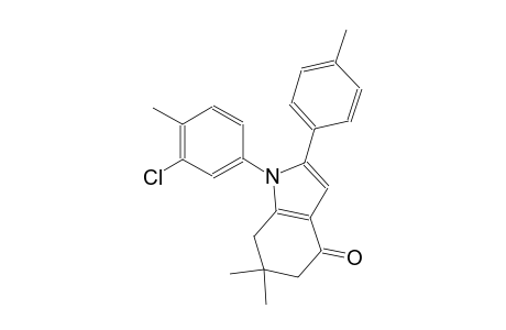 4H-indol-4-one, 1-(3-chloro-4-methylphenyl)-1,5,6,7-tetrahydro-6,6-dimethyl-2-(4-methylphenyl)-
