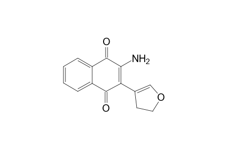 2-Amino-3-[6-(2',3'-dihydrofurylo)]-1,4-naphthoquinone