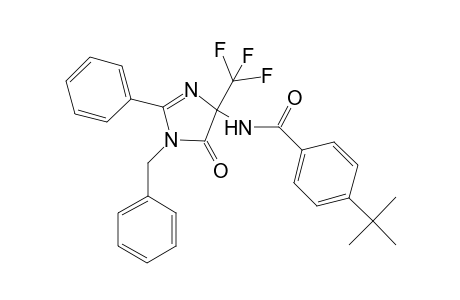 N-[1-benzyl-5-oxo-2-phenyl-4-(trifluoromethyl)-4,5-dihydro-1H-imidazol-4-yl]-4-tert-butylbenzamide