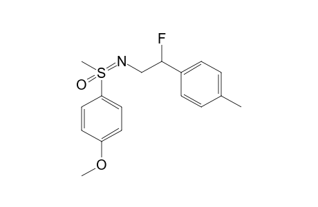 {[2-Fluoro-2-(p-tolyl)ethyl]imino}(4-methoxyphenyl)(methyl)-.lambda.6-sulfanone