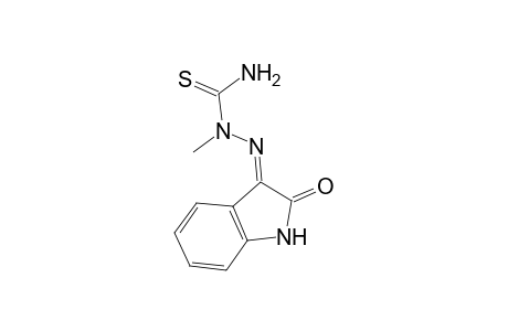 (3E)-1H-Indole-2,3-dione 3-(N'-methylthiosemicarbazone)