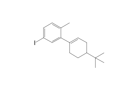 2-(4-tert-Butyl-1-cyclohexenyl)-4-iodotoluene