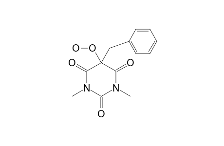 5-BENZYL-1,3-DIMETHYL-5-HYDROPEROXY-BARBITURIC-ACID