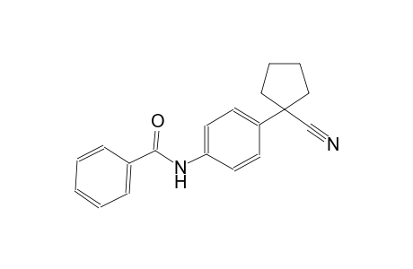 N-[4-(1-cyanocyclopentyl)phenyl]benzamide
