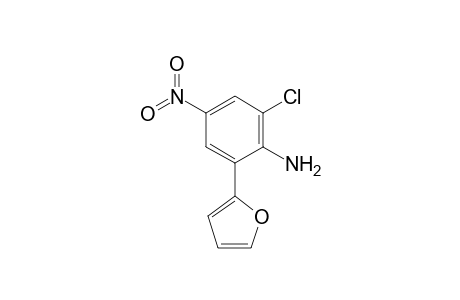 2-Chloro-6-(2-furyl)-4-nitroaniline