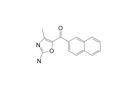 2-AMINO-4-METHYL-5-(BETA-NAPHTHOYL)-OXAZOLE