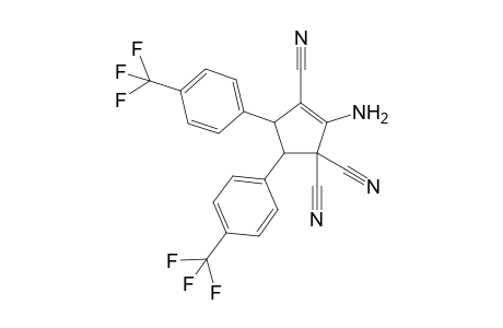 1-Amino-2,5,5-tricyano-3,4-bis[p-(trifluoromethyl)phenyl]cyclopent-1-ene