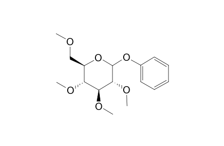 Phenyl per-O-methyl-.beta.,D-glucopyranoside