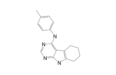 (4-methylphenyl)-(6,7,8,9-tetrahydro-5H-pyrimido[6,5-b]indol-4-yl)amine