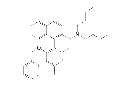 P-1-(2'-Benzyloxy-4',6'-dimethylphenyl)-2-(N,N-di-n-butylaminomethyl)naphthalene