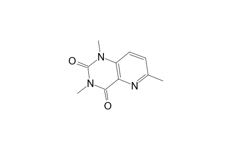 Pyrido[3,2-d]pyrimidine-2,4(1H,3H)-dione, 1,3,6-trimethyl-