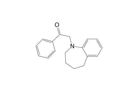 Ethanone, 1-phenyl-2-(2,3,4,5-tetrahydro-1H-1-benzazepin-1-yl)-