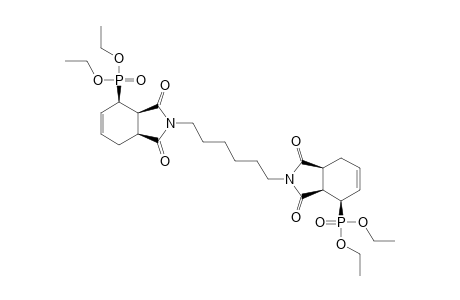 DIETHYL-2,2'-HEXANE-1,6-DIYLBIS-(1,3-DIOXO-2,3,3A,4,7,7A-HEXAHYDRO-1H-ISOINDOLE-4-PHOSPHONATE)