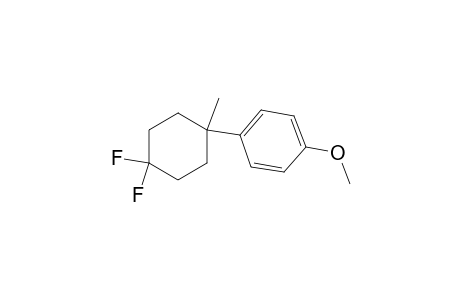 1-(4,4-difluoro-1-methylcyclohexyl)-4-methoxybenzene