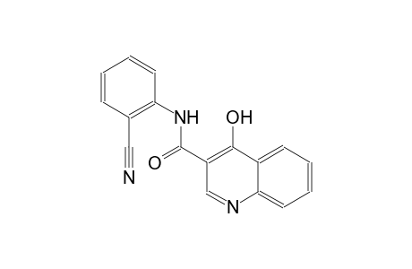 3-quinolinecarboxamide, N-(2-cyanophenyl)-4-hydroxy-