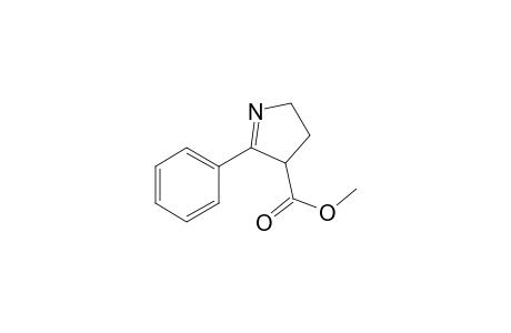 2H-Pyrrole-4-carboxylic acid, 3,4-dihydro-5-phenyl-, methyl ester